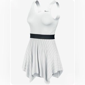 Nike Dri-FIT Tennis Dress White Athletic Size M